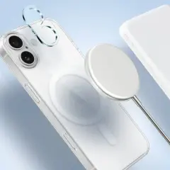Przezroczyste etui na iPhone'a z MagSafe i powerbankiem, zapowiedź premiery iPhone 16.