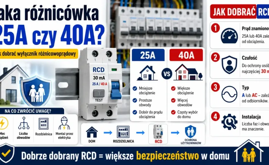 Wyłącznik różnicowoprądowy - jak działa i jaki wybrać?