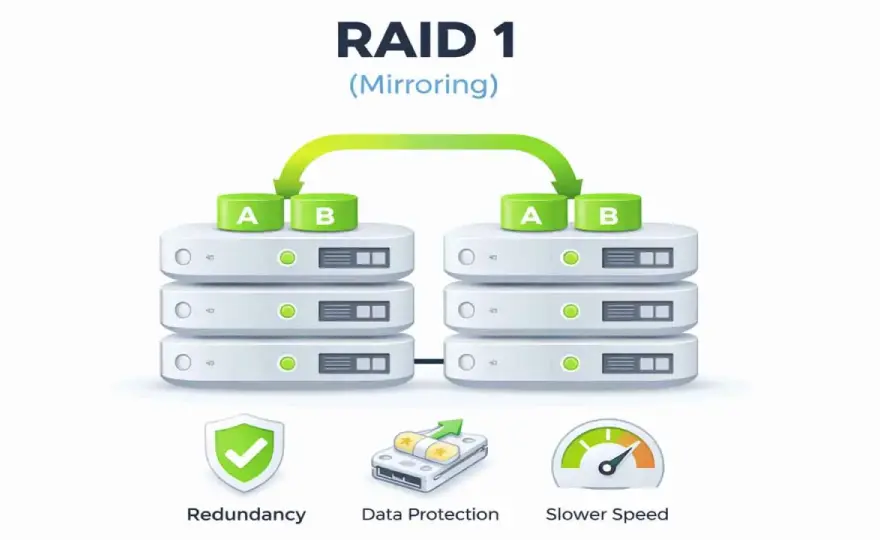 Mirroring dysków RAID 1 - kiedy ma sens i jak go wdrożyć