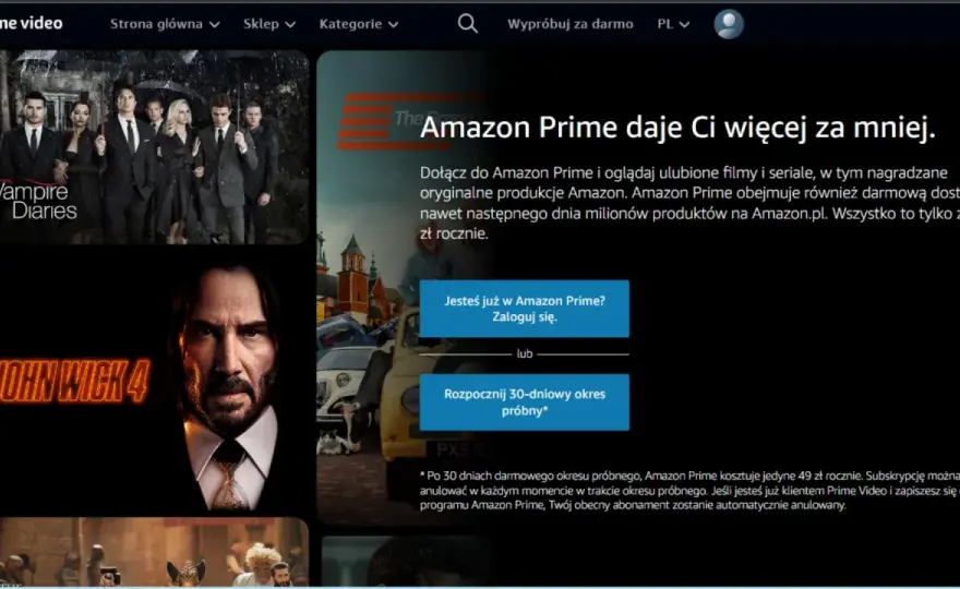 Prime Video cena - Ile kosztuje i czy się opłaca?