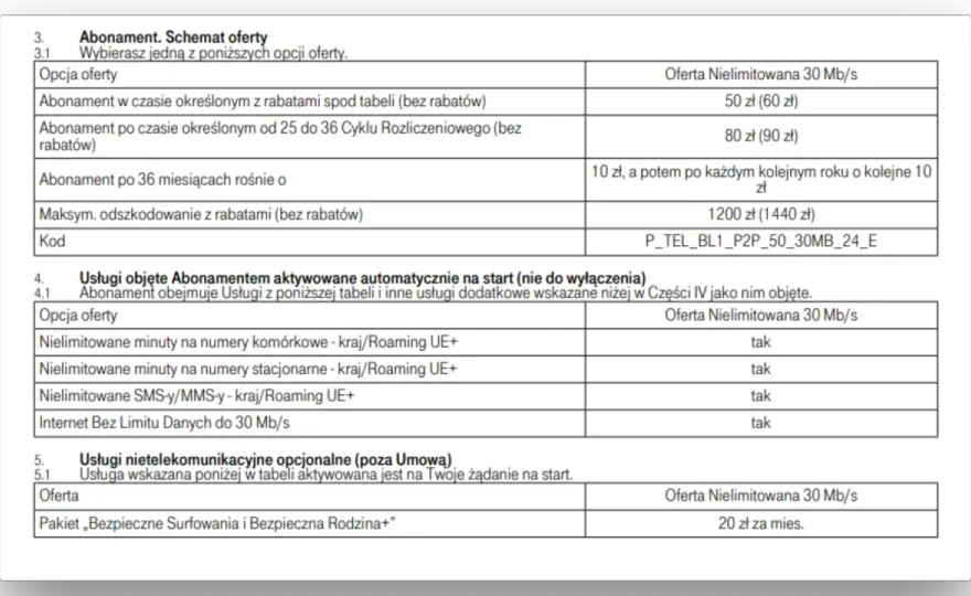 T-Mobile abonament za 25 zł - prawda o cenie i ukrytych kosztach