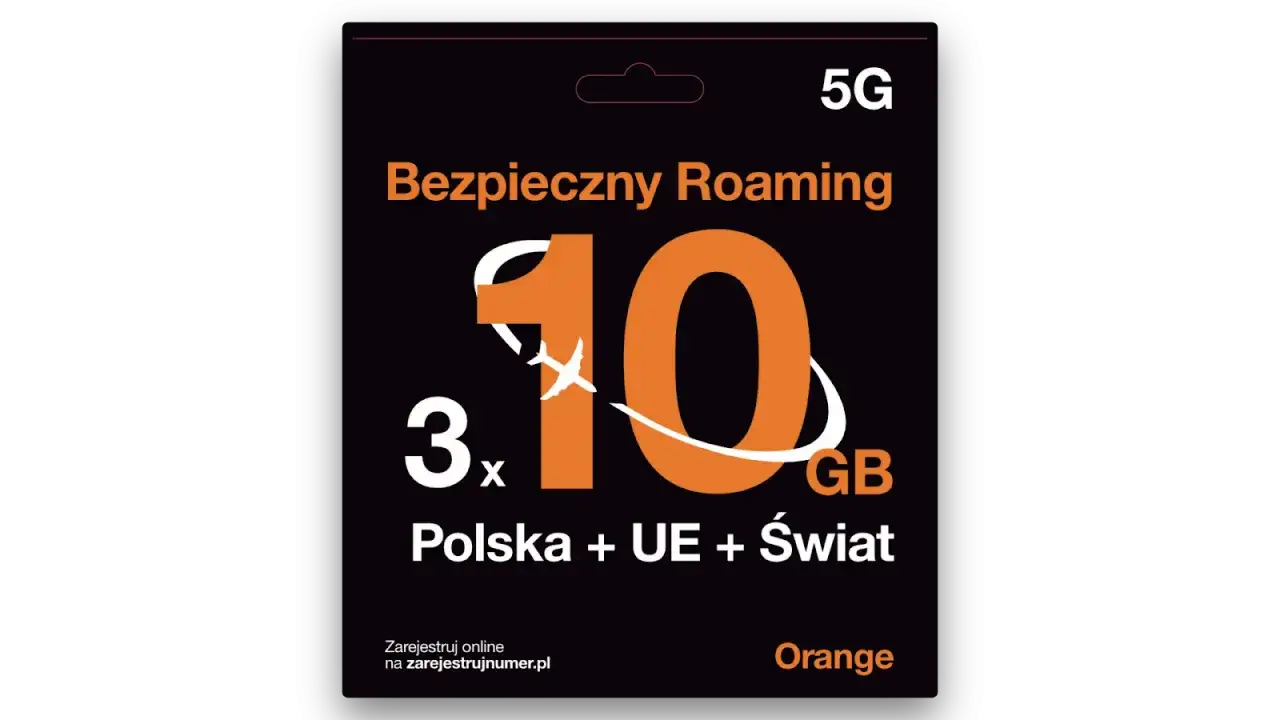 Bezpieczny Roaming 5G od Orange: 3x10 GB na Polskę, UE i Świat. Dowiedz się, jak uruchomić roaming w Orange.