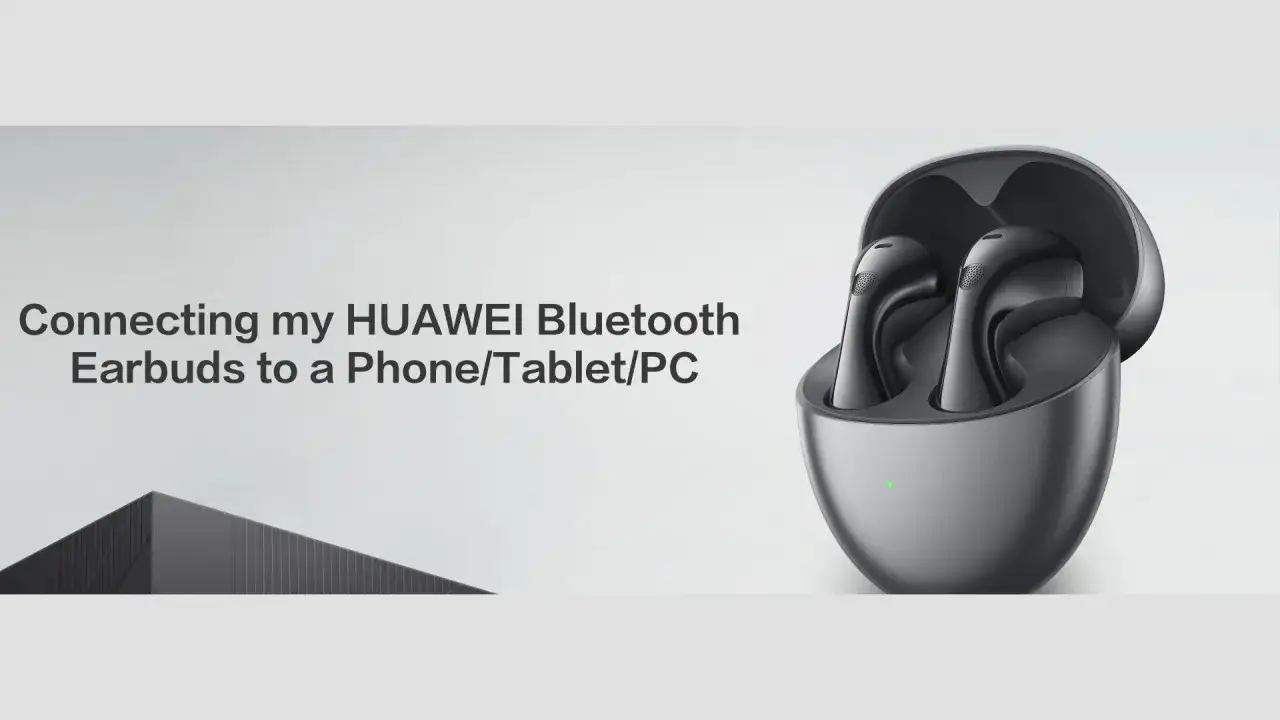 Jak sparować słuchawki bezprzewodowe Huawei z telefonem? Eleganckie słuchawki w etui, gotowe do połączenia.