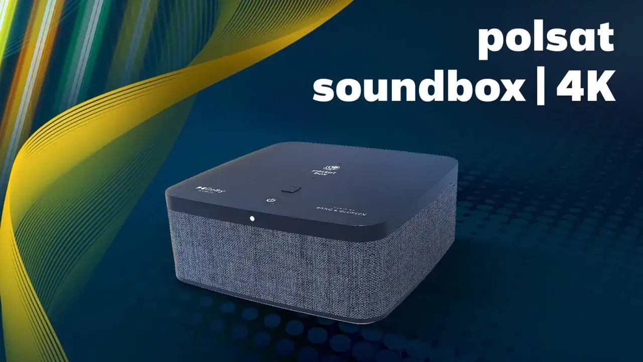 Polsat Soundbox 4K, urządzenie audio od Bang & Olufsen. Czy dekoder Polsatu działa bez anteny? Sprawdź możliwości tego sprzętu.